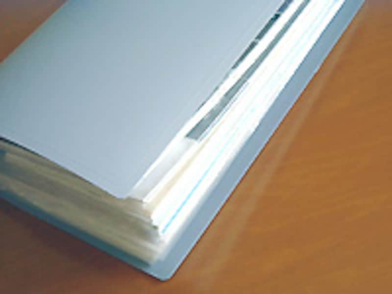 家電品の取扱説明書はファイルで保管！