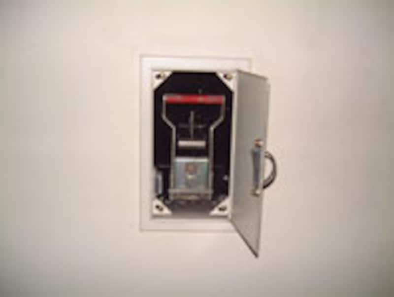 手動起動装置内部