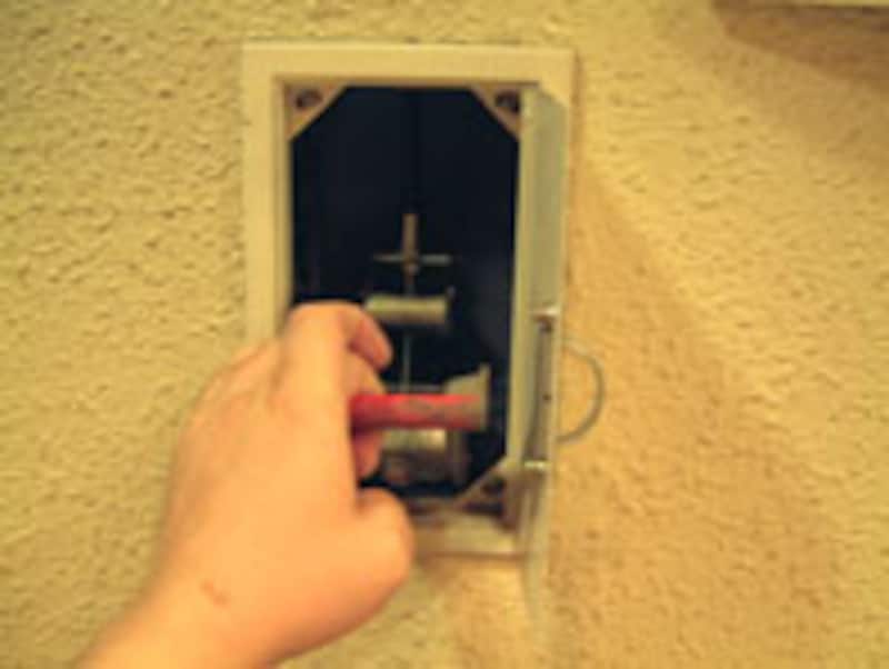 排煙口　開放の仕方