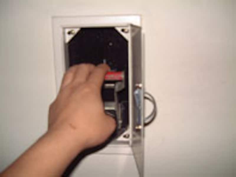 手動起動装置 レバー式