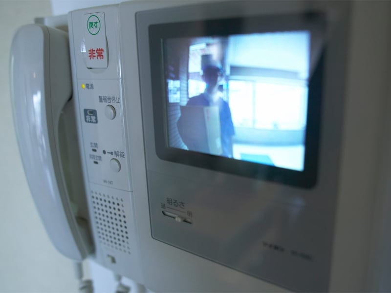 TVモニター付きインターホン