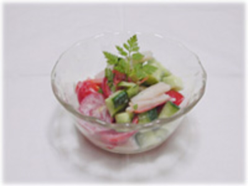 爽やかヨーグルト風味サラダ