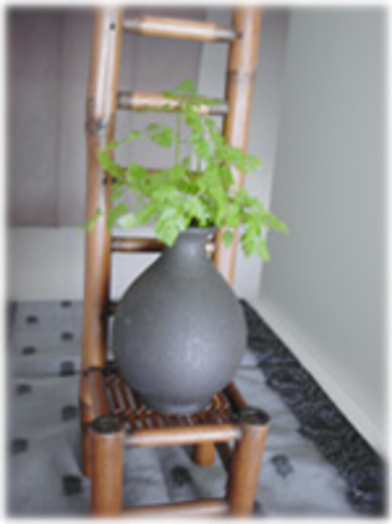 チャービルの一輪挿し