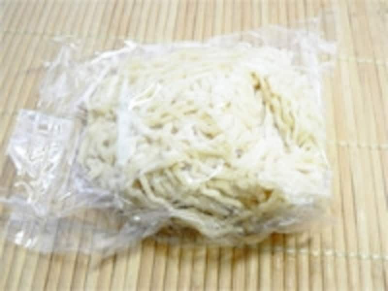 麺類の冷凍保存