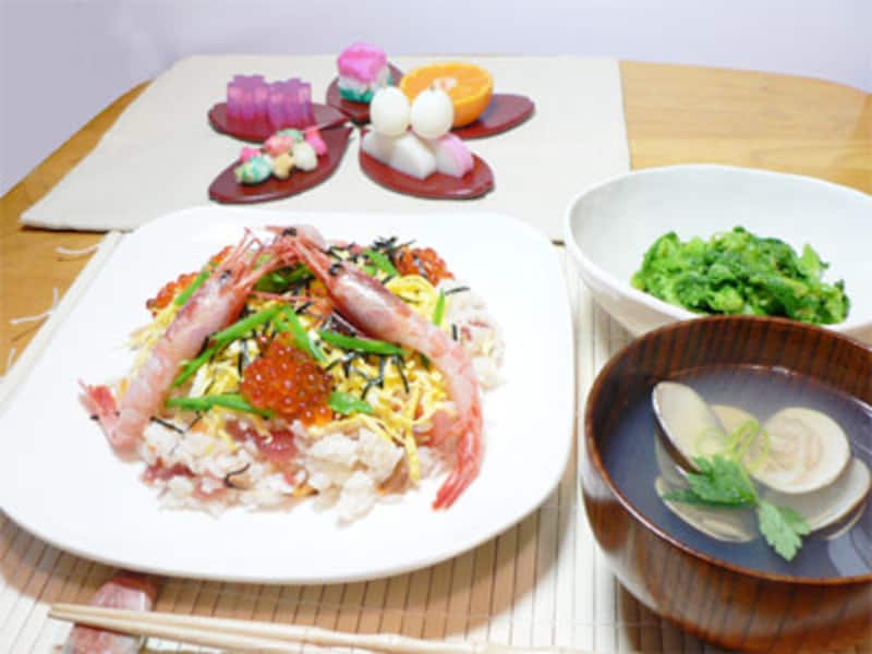 ひな祭りの料理