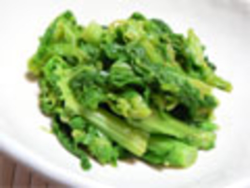 菜の花の辛し和え