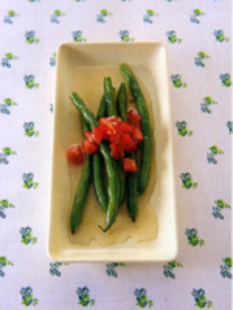 いんげんのマリネ