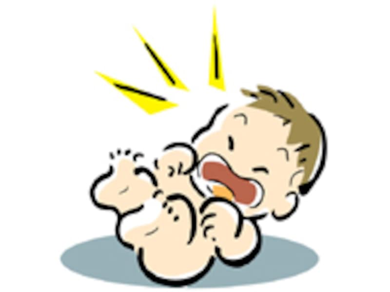 泣く赤ちゃん