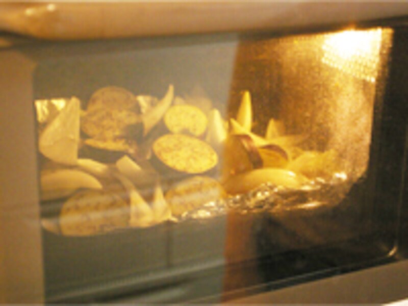 スープを温める