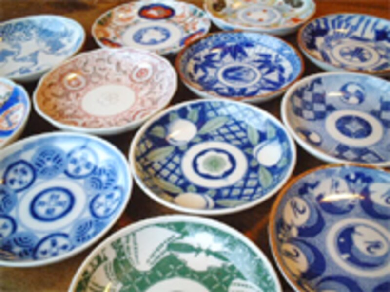 色絵の和コーディネート