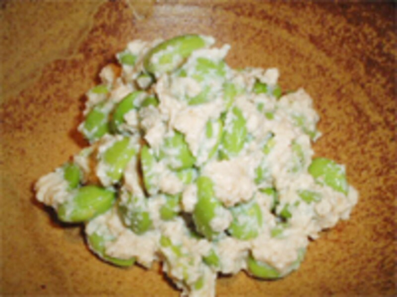 枝豆の白和え