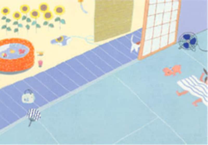 ひらいみもイラスト