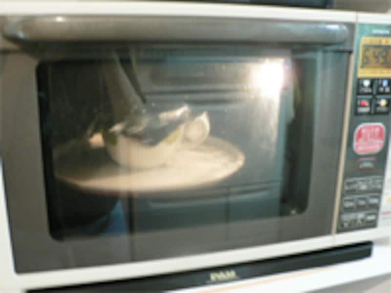 電子レンジで加熱