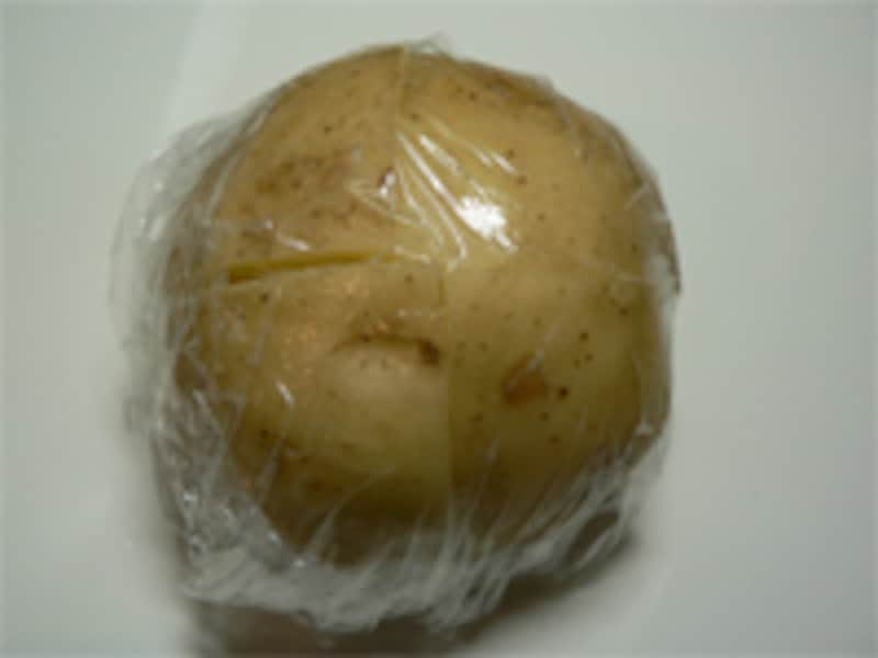 じゃがいもに火を通す
