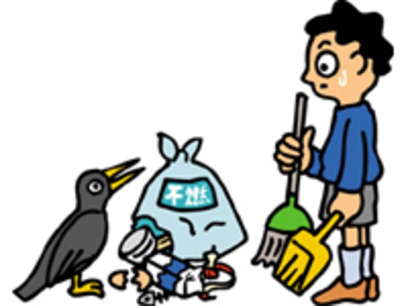 ゴミ捨て