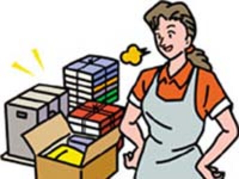 引越し、整理、整頓、処分