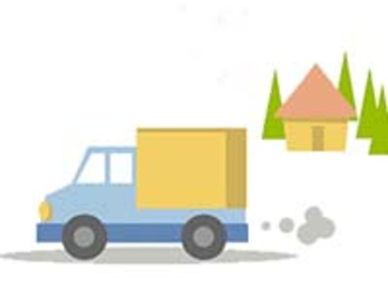 引越し、トラック