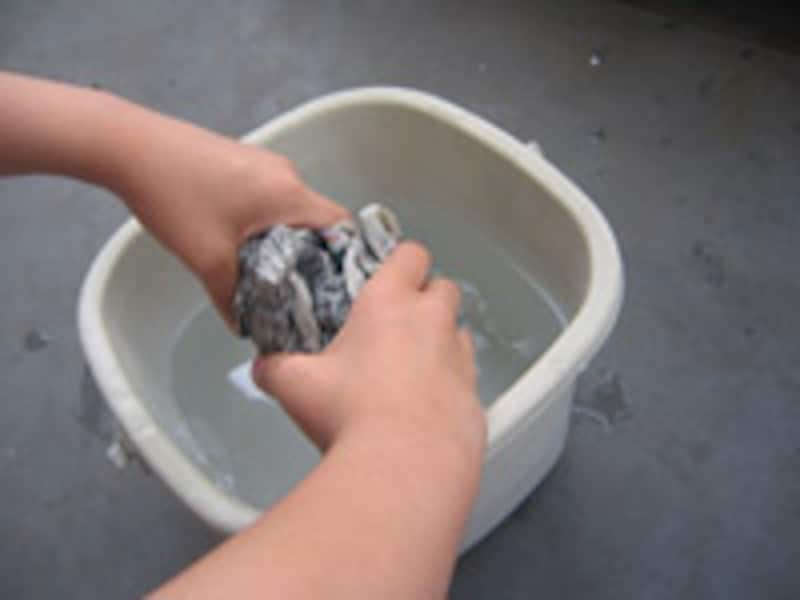 引越し、バケツ