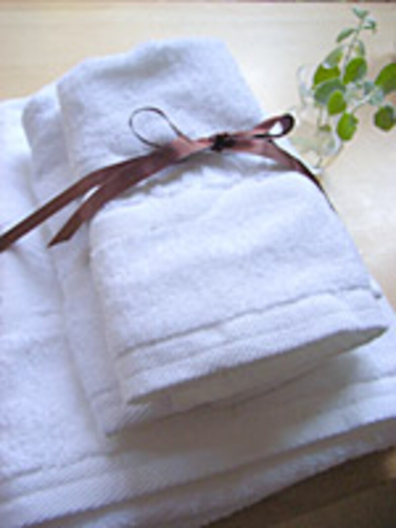 引越し、タオル