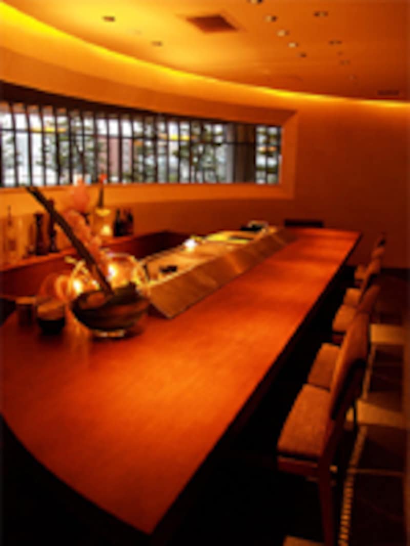 焼肉トラジ 鉄板焼 一心 ホテルインターコンチネンタル東京ベイ 店内