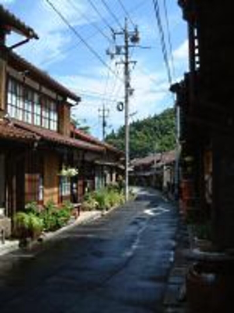 《石見銀山》大森地区の町並み