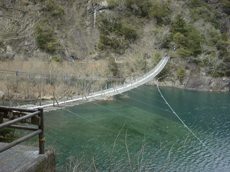 静岡/寸又峡・夢の吊り橋