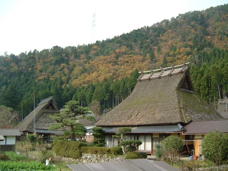 京都・美山かやぶきの里