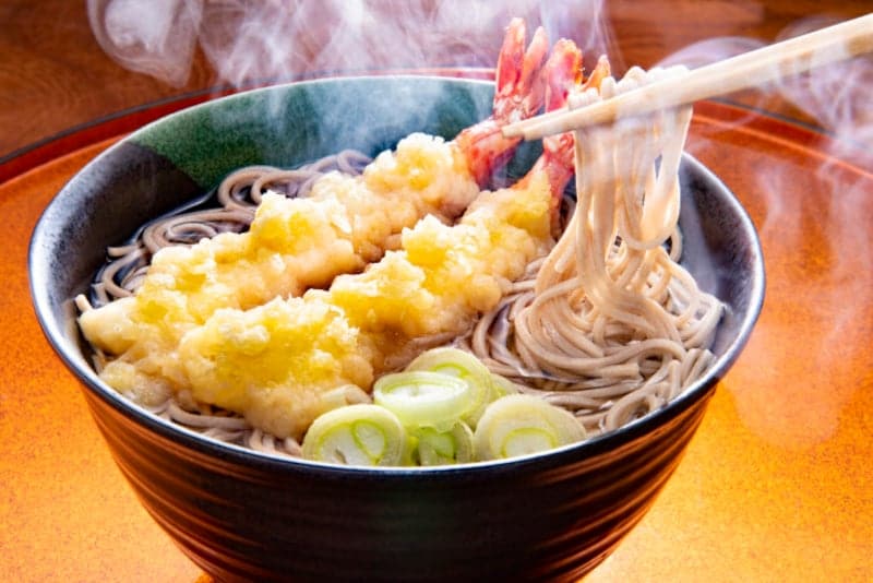 喉越しのよさや奥深い味わいが人気の蕎麦