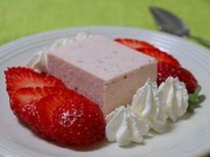 イチゴのババロア