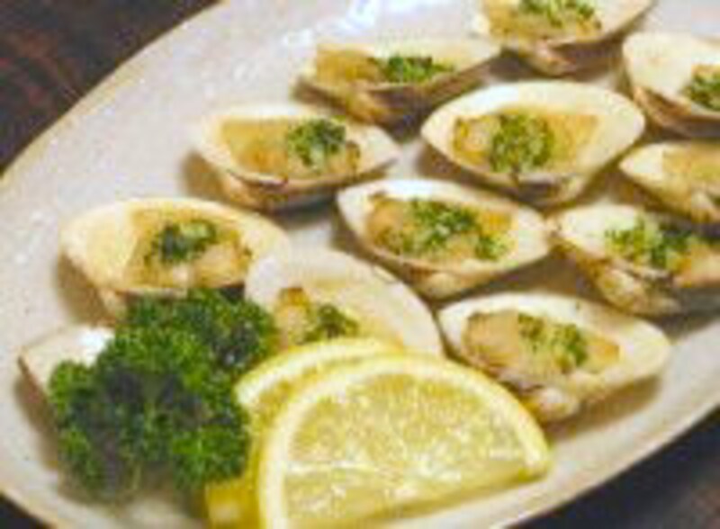 洋風焼きはまぐり