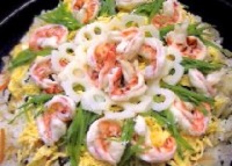 ふだんのちらし寿司