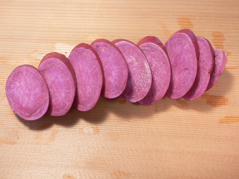 斜め切りの切り方・画像・方法