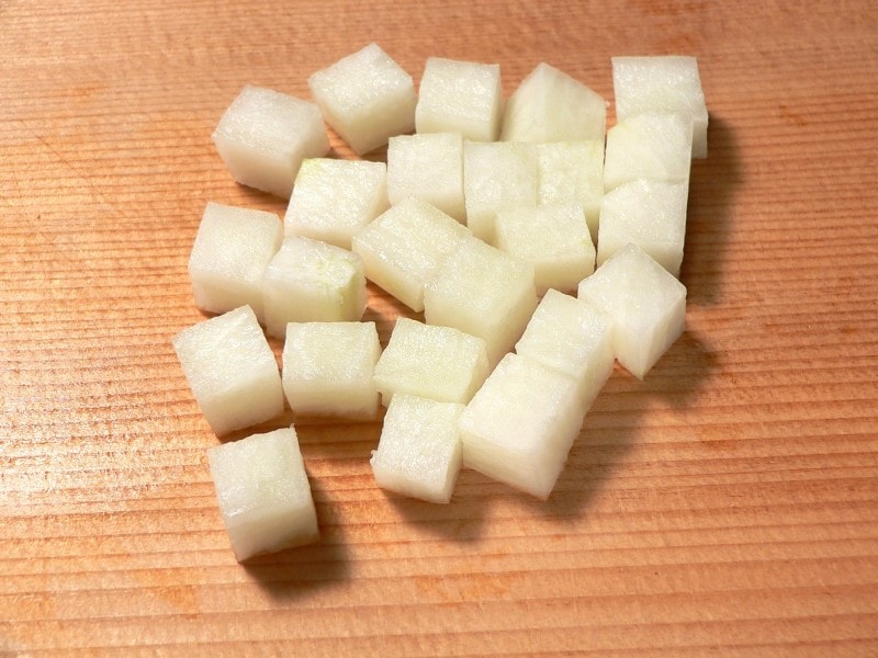 さいの目の切り方・画像・方法