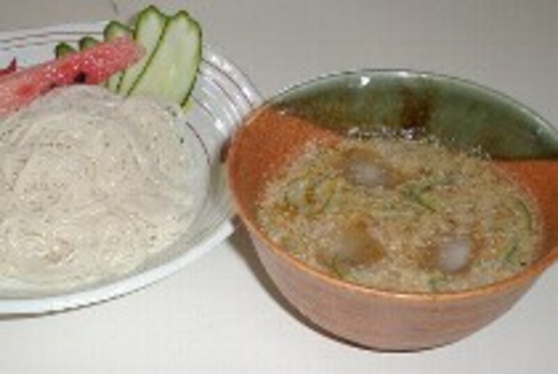 冷汁素麺の画像