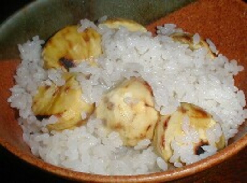 栗飯の画像