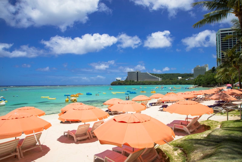 グアム タモンビーチ