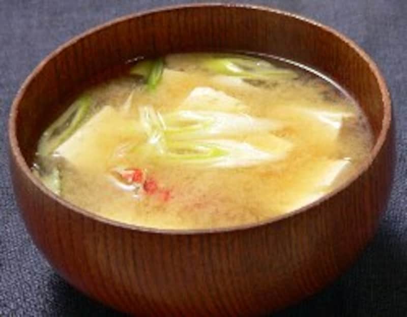 蟹の味噌汁
