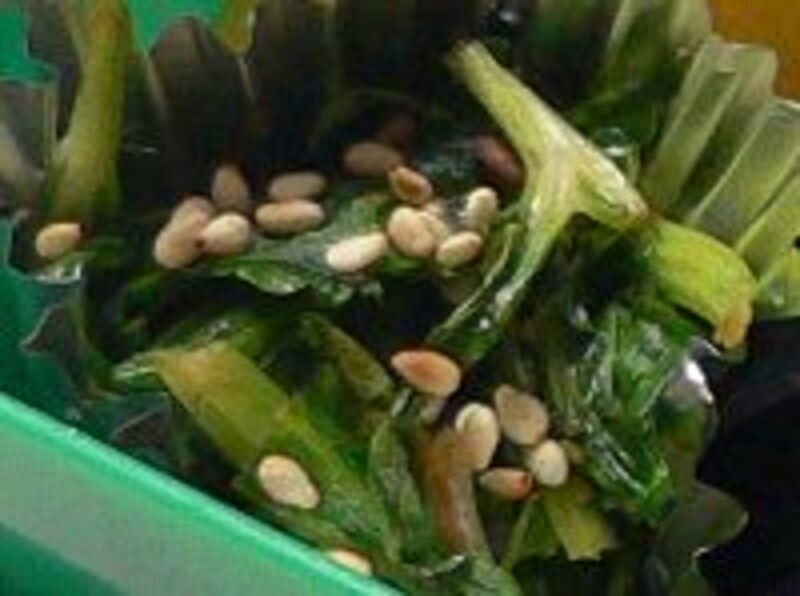 セロリのキンピラ