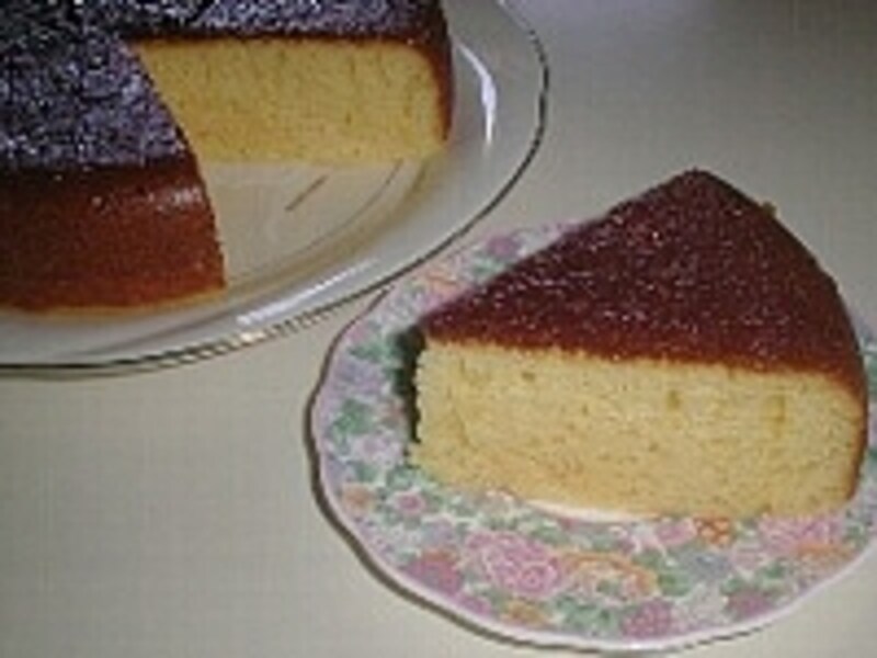 お釜でヨーグルトケーキ