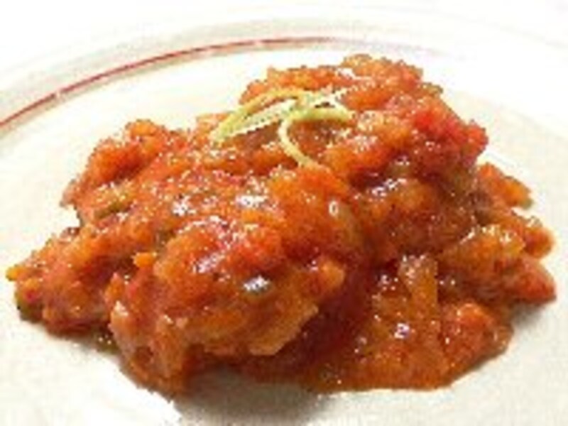 チキンのトマトソース煮込み