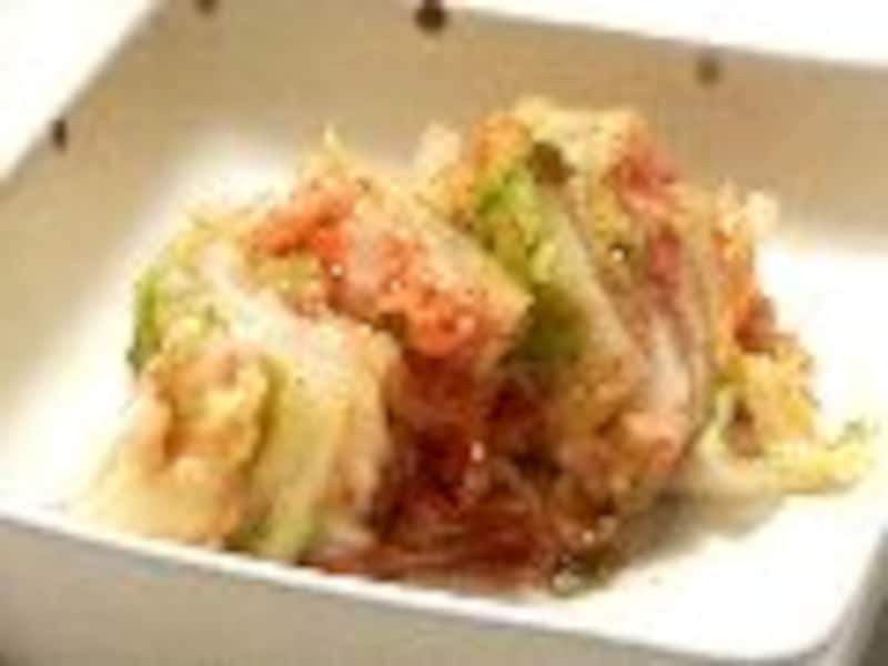 白菜づくしメニュー