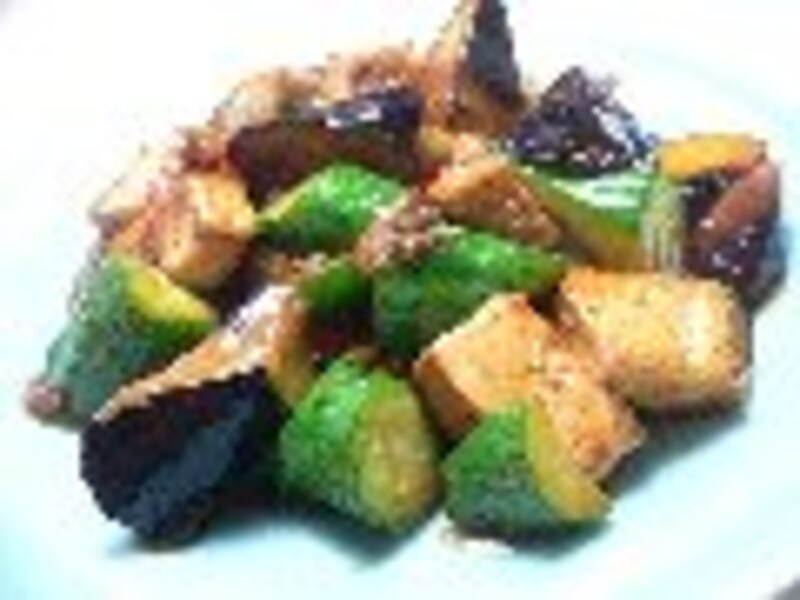 生揚げと野菜の炒め物