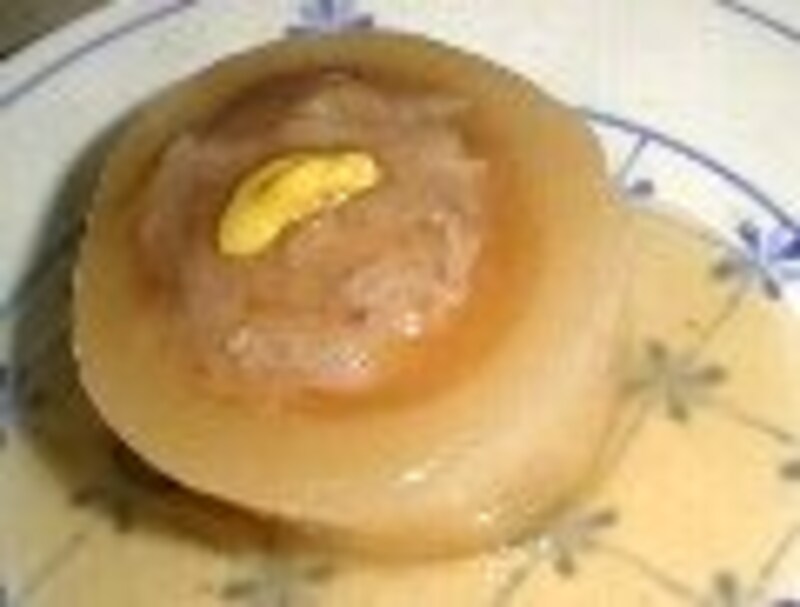 大根の肉詰め