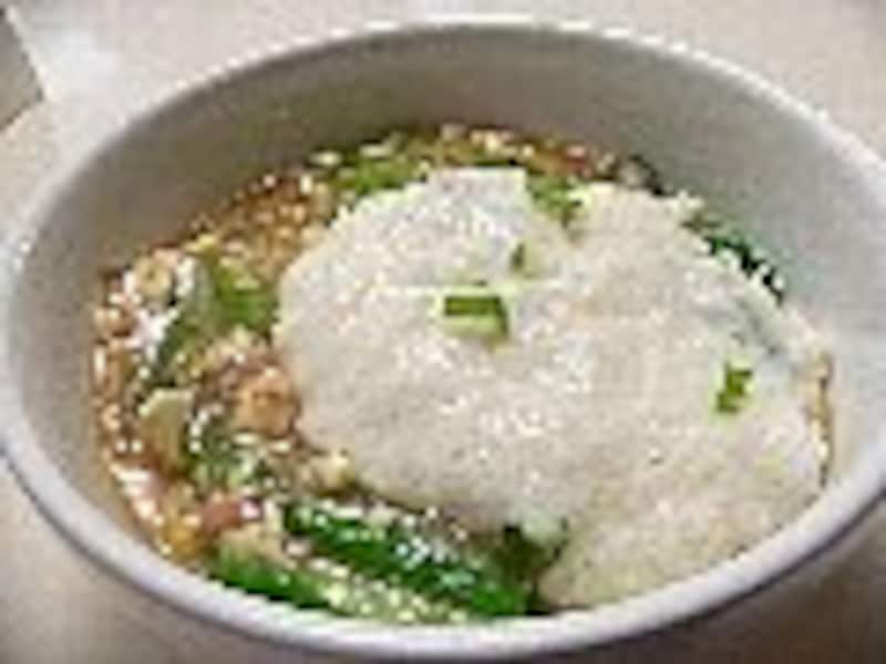 キャベツの豆腐あん