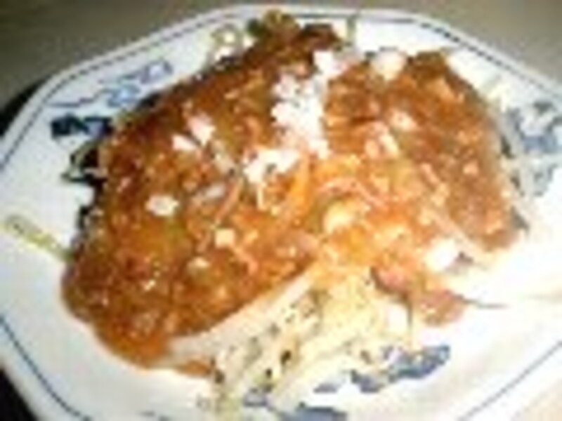 もやし中華あん
