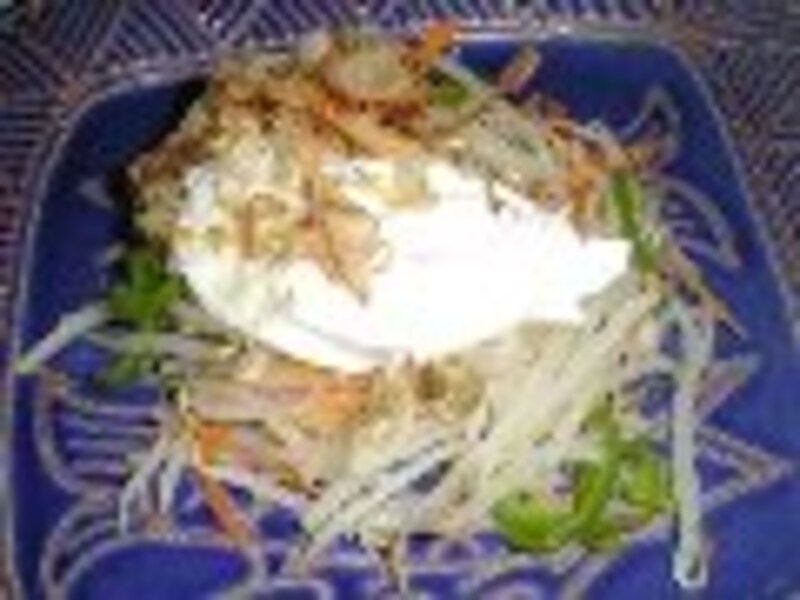 もやしの千草蒸し
