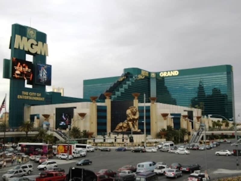 黄金のライオンここにあり！MGM グランド