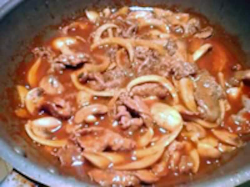 見島牛のハヤシライス