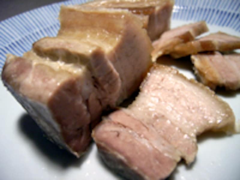 柿豚とりんご豚の塩釜焼き