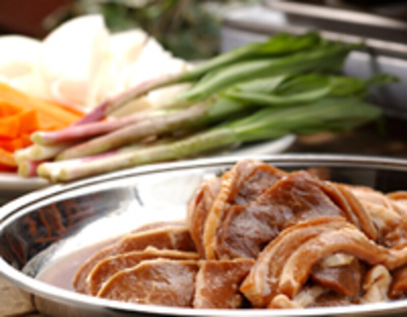 ジンギスカン鍋